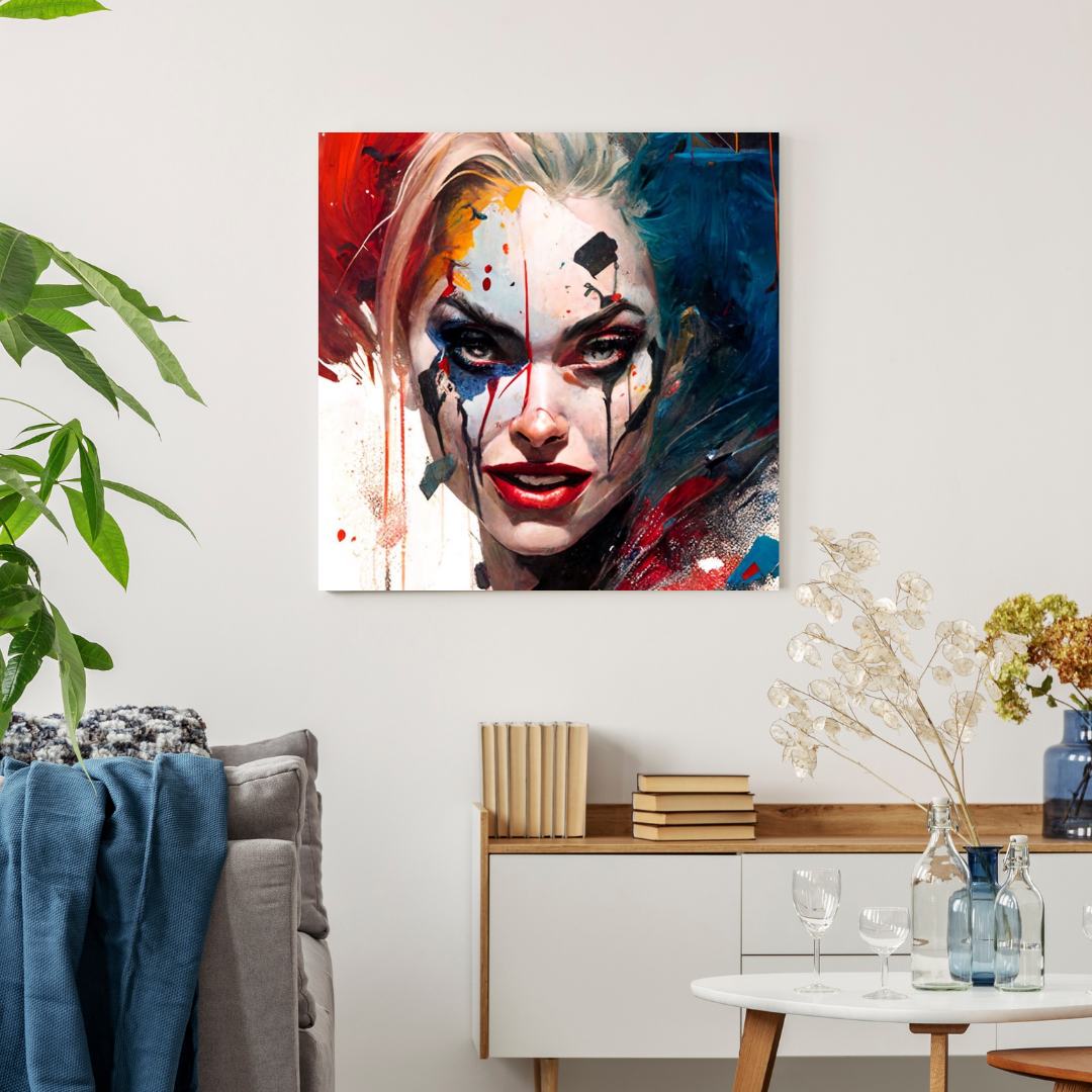 Paint by numbers painting kit Harley Quinn